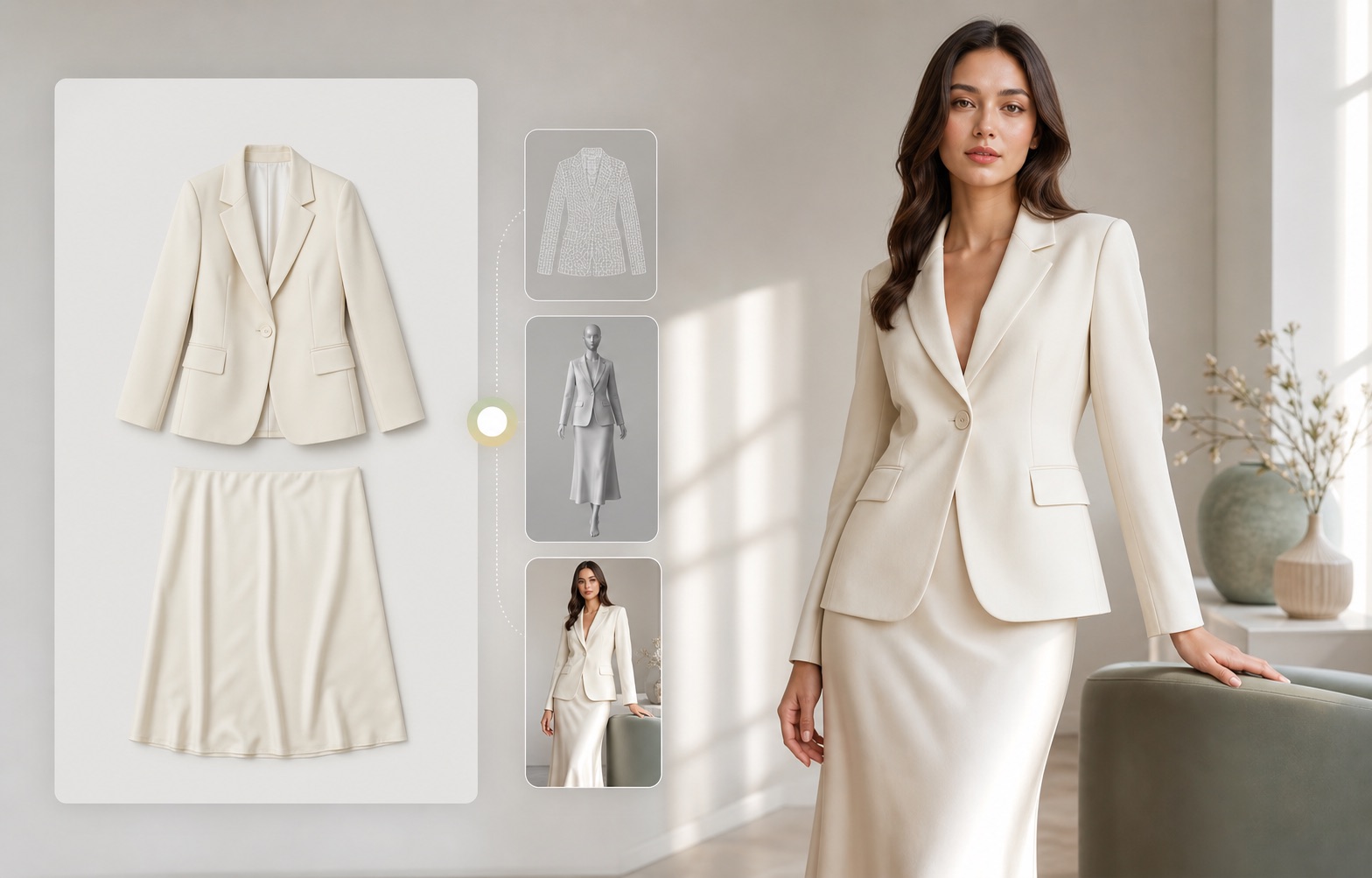 AI 服裝模特圖生成器 | Rewarx Studio AI 用於電商的準確服裝模特圖主視覺 AI 服裝模特圖生成器 | Rewarx Studio AI 用於電商的準確服裝模特圖主視覺