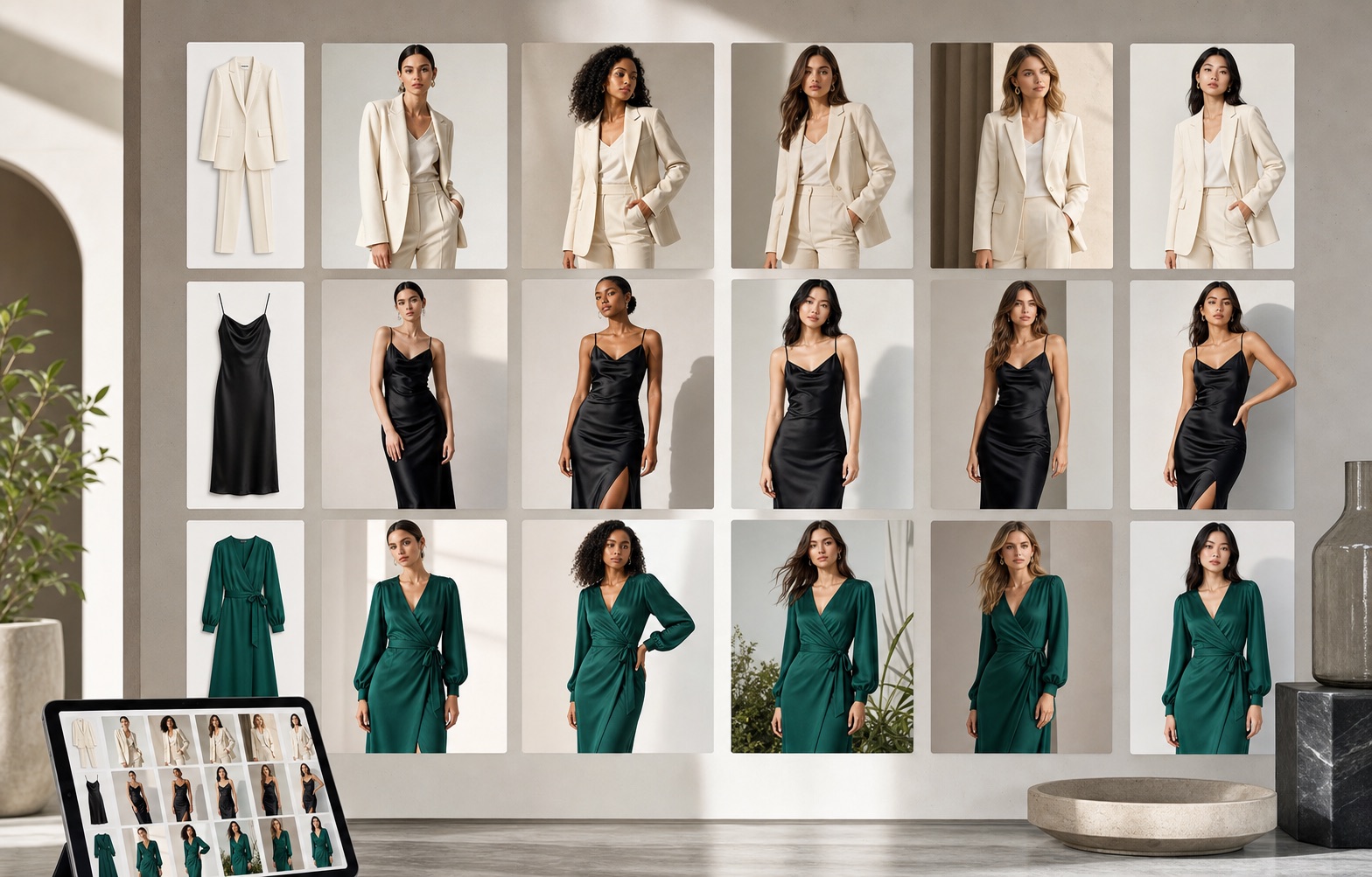 AI 服裝模特圖生成器 | Rewarx Studio AI Shopify 圖庫和廣告素材使用場景 AI 服裝模特圖生成器 | Rewarx Studio AI Shopify 圖庫和廣告素材使用場景