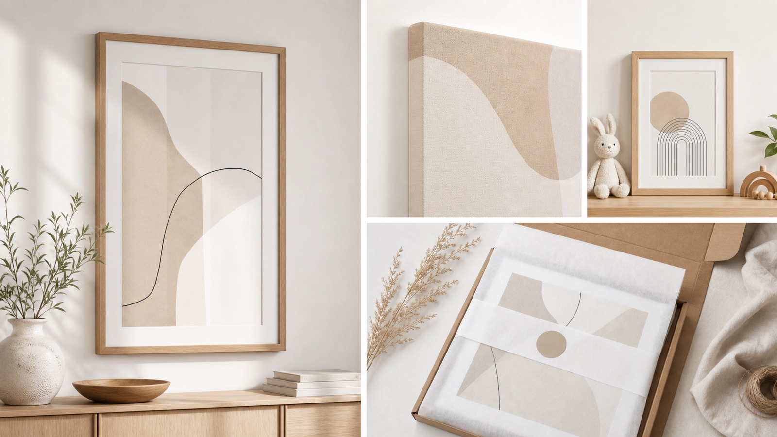 lamina enmarcada | Rewarx Studio AI visual de galeria de producto