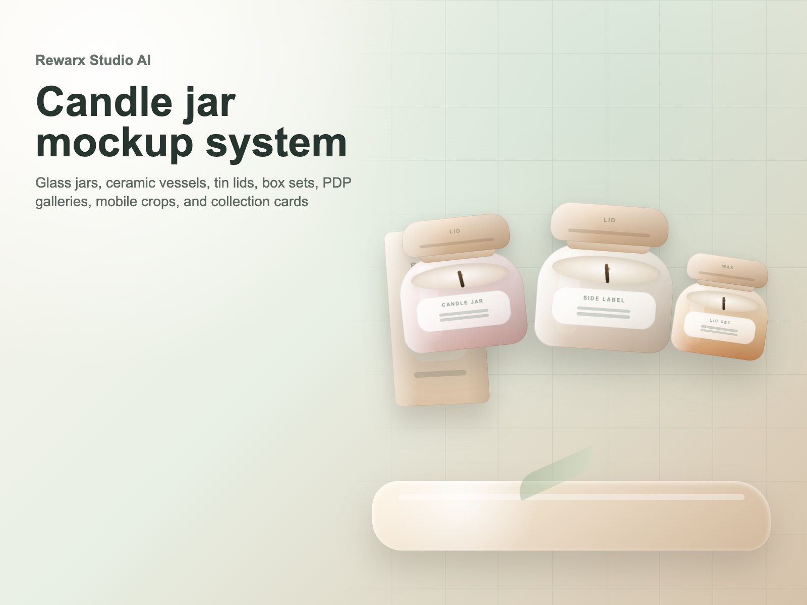 Rewarx Studio AI Shopify mockup-generator til candle jar-flaskeflasker: candle jarr kan se premium ud og stadig miste tillid i galleriet Rewarx Studio AI Shopify mockup-generator til candle jar-flaskeflasker: candle jarr kan se premium ud og stadig miste tillid i galleriet