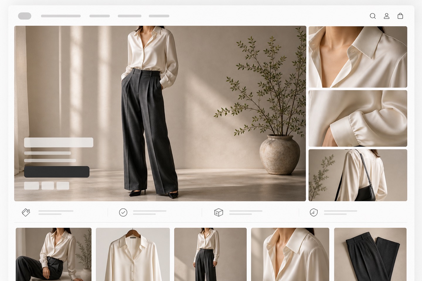 Shopify gaveegnet produktbilledgenerator | Rewarx Studio AI - Skab Shopify produktbilleder der føles gaveegnede året rundt - gaveegnet produkt og anledningsvisual