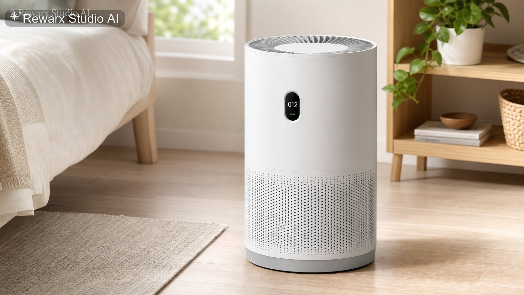 air purifiers | Rewarx Studio AI hero visual air purifiers | Rewarx Studio AI hero visual