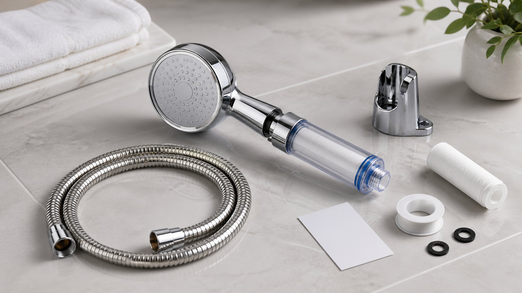 Cap dus filtrat baie wellness sablon vizual - Referință produs Cap dus filtrat baie wellness sablon vizual - Referință produs