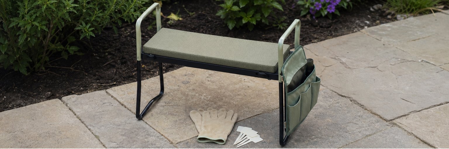 Werkzeugtasche für den Garten-Kniesitz Visual-Vorlage - Produktreferenz Werkzeugtasche für den Garten-Kniesitz Visual-Vorlage - Produktreferenz