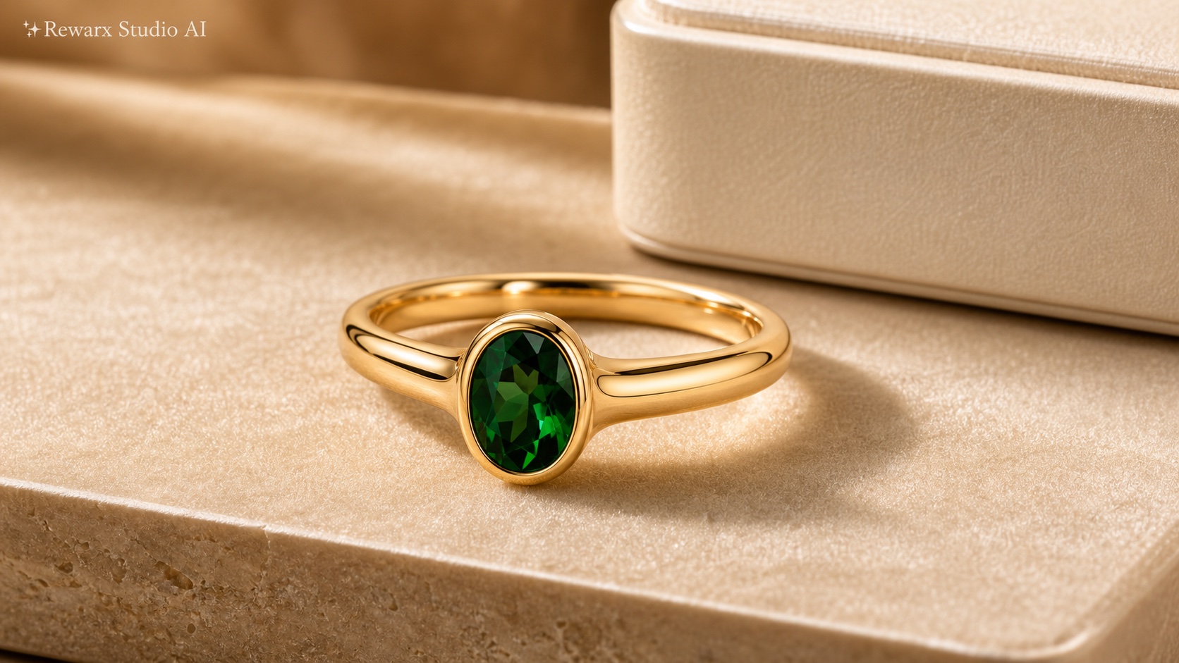 dettaglio di gioielli macro anello in oro template visuale - jewelry - macro luxury jewelry reflection - Rewarx Visual Content Library