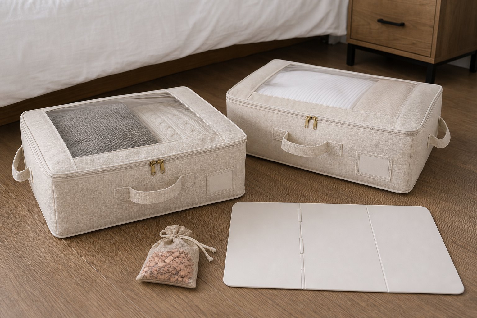 Unterbett Aufbewahrungstasche Schlafzimmer Saison Visual-Vorlage - Produktreferenz